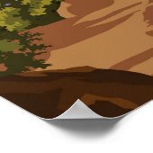 ガーデンオブザゴッズコロラドヴィンテージ ポスター (角)