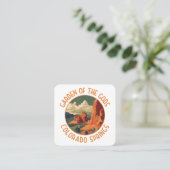 ガーデンオブザゴッドコロラド春動揺してCir スクエア名刺 (スタンド正面)