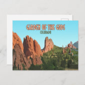 ガーデンオブザゴッドパークコロラド ポストカード (正面/裏面)