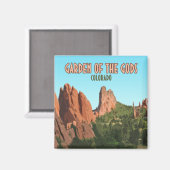 ガーデンオブザゴッドパークコロラド マグネット (正面/裏面)