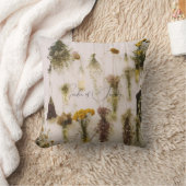 ガーデンオブセレニティカラフルフラワーズ装飾用クッション クッション (ブランケット)