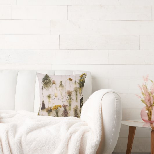 ガーデンオブセレニティカラフルフラワーズ装飾用クッション クッション (ソファ)