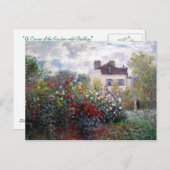 ガーデンオブダリアスファインアート ポストカード (正面/裏面)