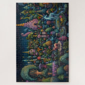 ガーデンオブユニコーン疑問に思パズル ジグソーパズル (縦)