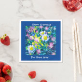 ガーデンオブラブワイルドフラワーズ誕生日ナプキンス スタンダードカクテルナプキン (インサイチュ)