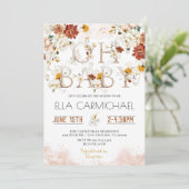 ガーデンオーベイビーシャワー招待状 招待状 (スタンド正面)