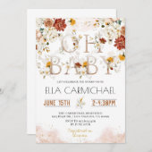 ガーデンオーベイビーシャワー招待状 招待状 (正面/裏面)