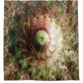 ガーデンカタツムリ….. シャワーカーテン (正面)
