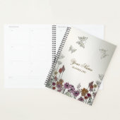 ガーデンカラフルフラワー蝶自然素朴 プランナー手帳 (ディスプレー)