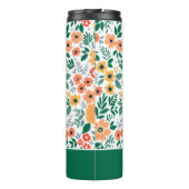 ガーデンカラフルブーケパターン タンブラー (裏面)