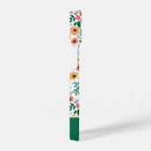 ガーデンカラフルブーケパターン iPhoneケース (右側面)