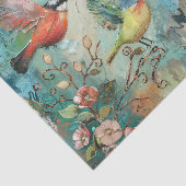 ガーデンカラフルミックスメディアの分離における鳥 薄葉紙 (詳細)