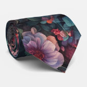 ガーデンカラフル壁紙アート ネクタイ (ロール)