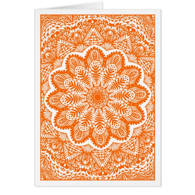 ガーデンカリードスコープ04 – オレンジ (正面)