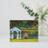 ガーデンガゼボ ポストカード (スタンド正面)
