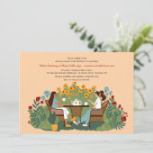 ガーデンクラブミーティング招待状 招待状 (スタンド正面)