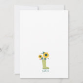 ガーデンクラブ 招待状 (裏面)