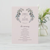 ガーデンクレストマウブパープル結婚フローラ式 プログラム (スタンド正面)