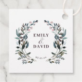 ガーデンクレスト |クラフ素朴トフローラ結婚の名前 フェイバータグ (裏面)