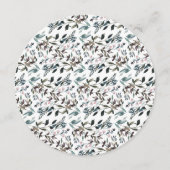 ガーデンクレスト |ホワイトブルーのフローラ結婚のメニュー メニュー (裏面)