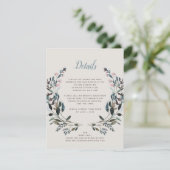 ガーデンクレスト |卵の殻 |の結婚ホテル詳細 出欠カード (スタンド正面)