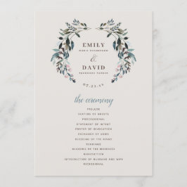 ガーデンクレスト |卵の殻 |フローラ結婚の式 プログラム