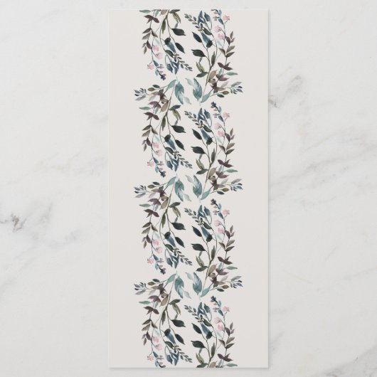 ガーデンクレスト |卵の殻 |モノグラム結婚ズ メニュー (裏面)