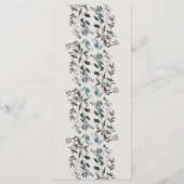 ガーデンクレスト |卵の殻 |結婚の4コース メニュー (裏面)