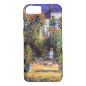 ガーデンクロードモネ夏ひまわり花 Case-Mate iPhoneケース (裏面)