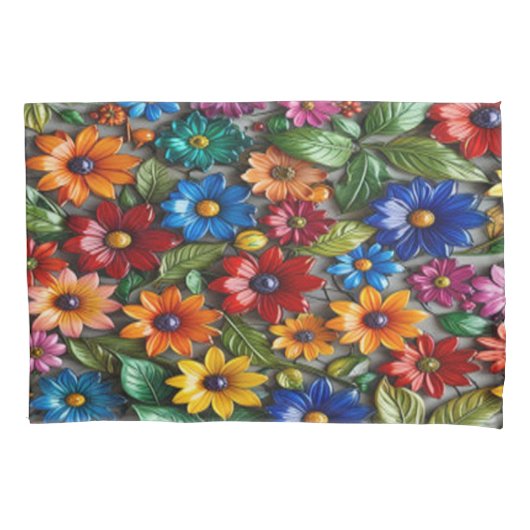 ガーデングラス#6 – 枕カバー (正面左)