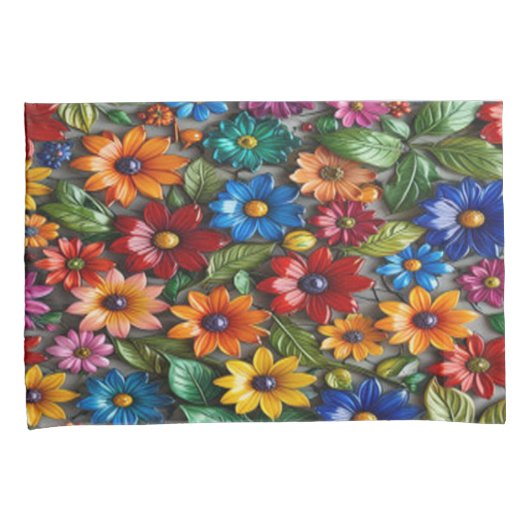 ガーデングラス#6 – 枕カバー (正面右)