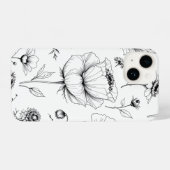 ガーデングラム：豪華なフローラ電話カバー iPhoneケース (裏面横)