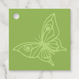 ガーデングリーンから蝶 フェイバータグ