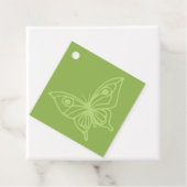 ガーデングリーンから蝶 フェイバータグ (インサイチュ)