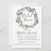 ガーデングリーンリーリースブライダルシャワーインビテーション 招待状 (正面)