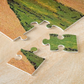 ガーデングローフラワーウーマンアートアンティーク ジグソーパズル (側面)