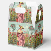 ガーデングローフラワーウーマンアートアンティーク フェイバーボックス (オープン)