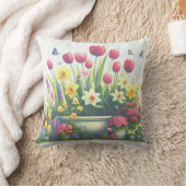 ガーデングロー クッション (ブランケット)