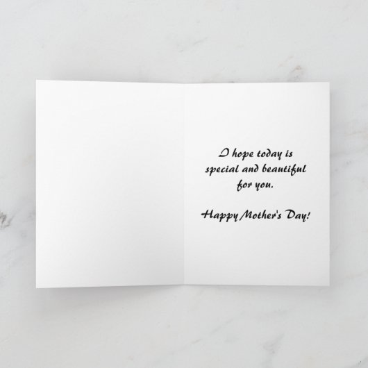 ガーデンゲートの母の日 シーズンカード (内部)