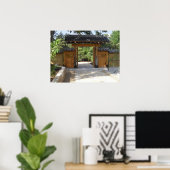 ガーデンゲートニアガーデン日本のズポスター ポスター (ホームオフィス)