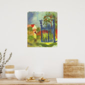 ガーデンゲートバイマ威厳があるーク ポスター (キッチン)