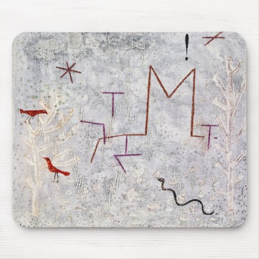 ガーデンゲートK (1932)by paul klee マウスパッド (正面)