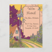 ガーデンコテージ新しい住所はがき 案内ポストカード (正面)