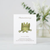 ガーデンコレクション·カエル 招待状 (スタンド正面)