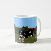 ガーデンコーヒーマグの動物 コーヒーマグカップ (正面右)