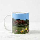 ガーデンコーヒーマグの動物 コーヒーマグカップ (左)