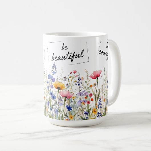 ガーデンコーヒーマグを植える コーヒーマグカップ (正面右)