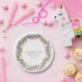 ガーデンサマーガールベビーシャワー紙プレート ペーパープレート (パーティー)