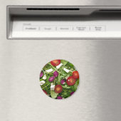 ガーデンサラダトマトとフェタチーズ マグネット (インサイチュ (食洗機))