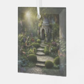 ガーデンサンクチュアリーアート ガラスオーナメント (正面左)